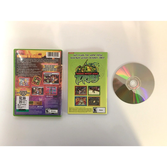 Dance Dance Revolution Ultramix (Xbox, 2003) Konami - Box, Disc & Manual - Picture 2 of 4